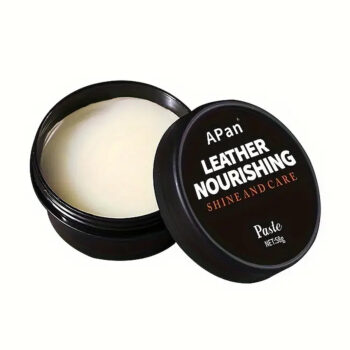 Premium Leather Conditioner & Shoe Polish  for Shoes, Bags, Car Seats & More (58g)